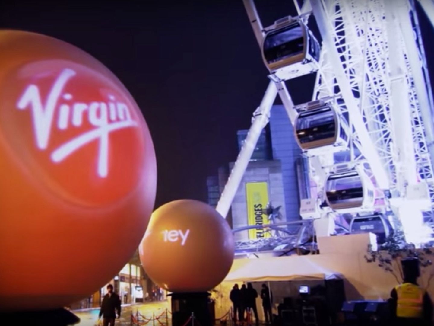 Spherical Projection Production Idea Innovations Studio Virgin Money 1