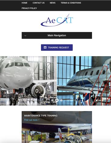 Aircraft Type Training Website